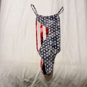 Jolyn Star-Spangled One Piece Swimsuit - Red, White, and Blue Special Edition